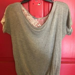 Charlotte Russe top with lace